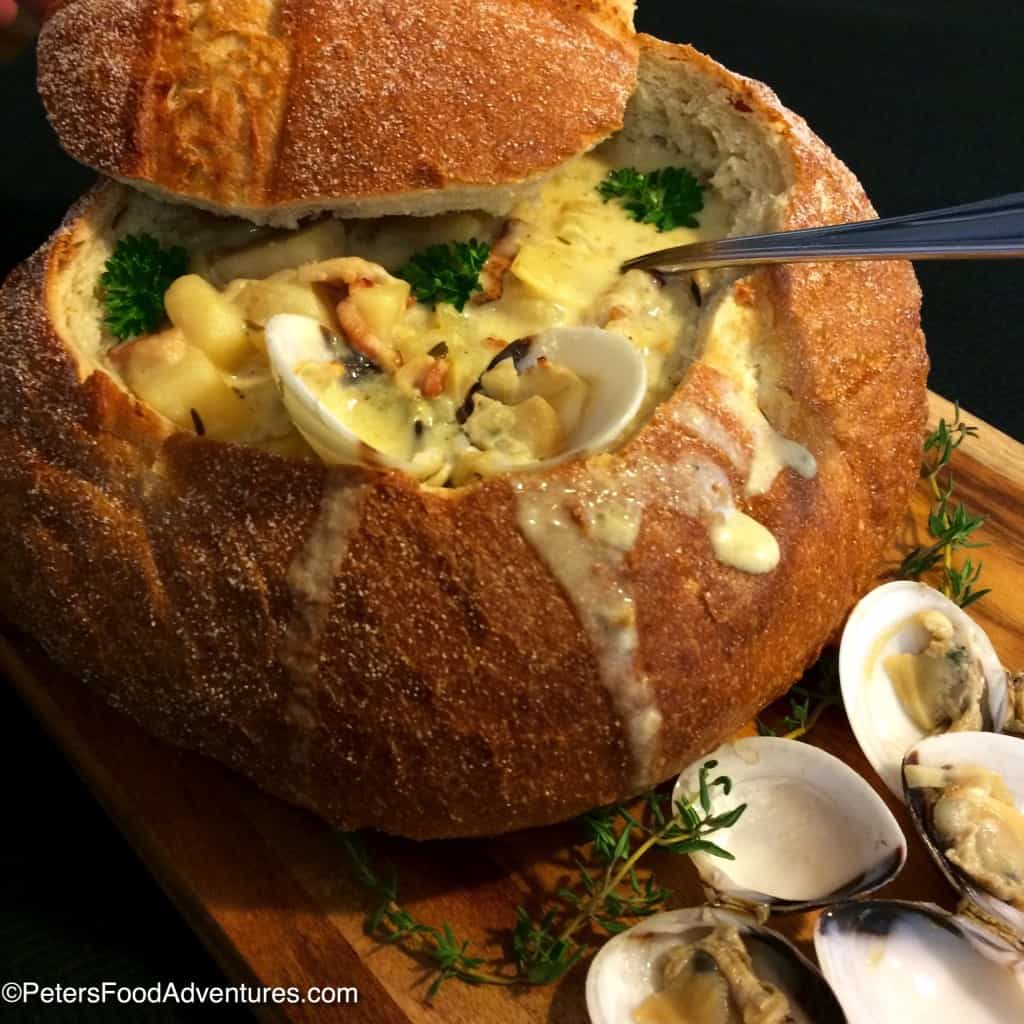 New England Clam Chowder - Peter's Food Adventures