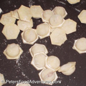 These Russian dumplings are so much quicker with this shortcut using a Pelmenitsa Mold! Filled with turkey meat and onion with an Asian twist - How to make Pelmeni Siberian Ravioli using a Mold (Пельмени)