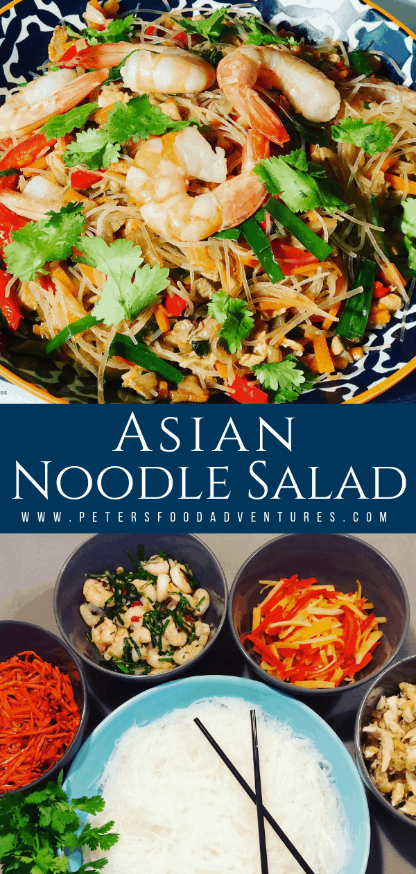 Asian Noodle Salad - Funchoza - Peter's Food Adventures