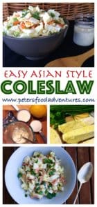Try this delicious Easy Creamy Asian Coleslaw with Cilantro with quick homemade dressing. No ramen, no sesame, soy or mandarins. Coleslaw doesn't have to be boring!