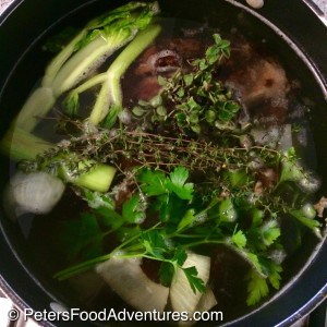 How to make Soup Stock Recipe in a stock pot