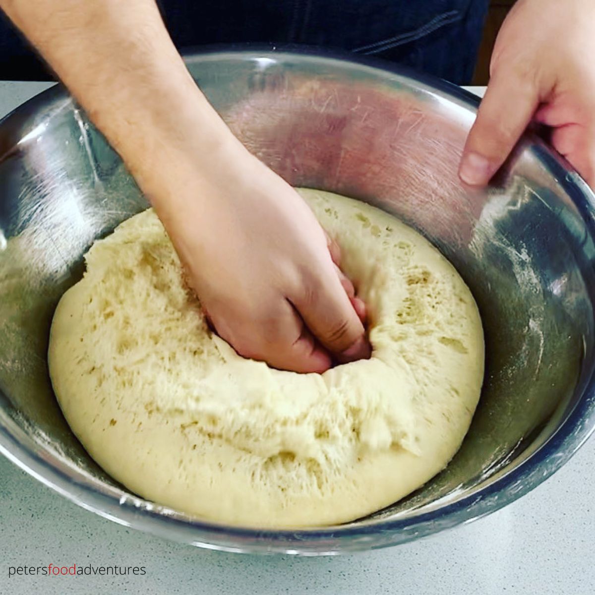 punch down dough