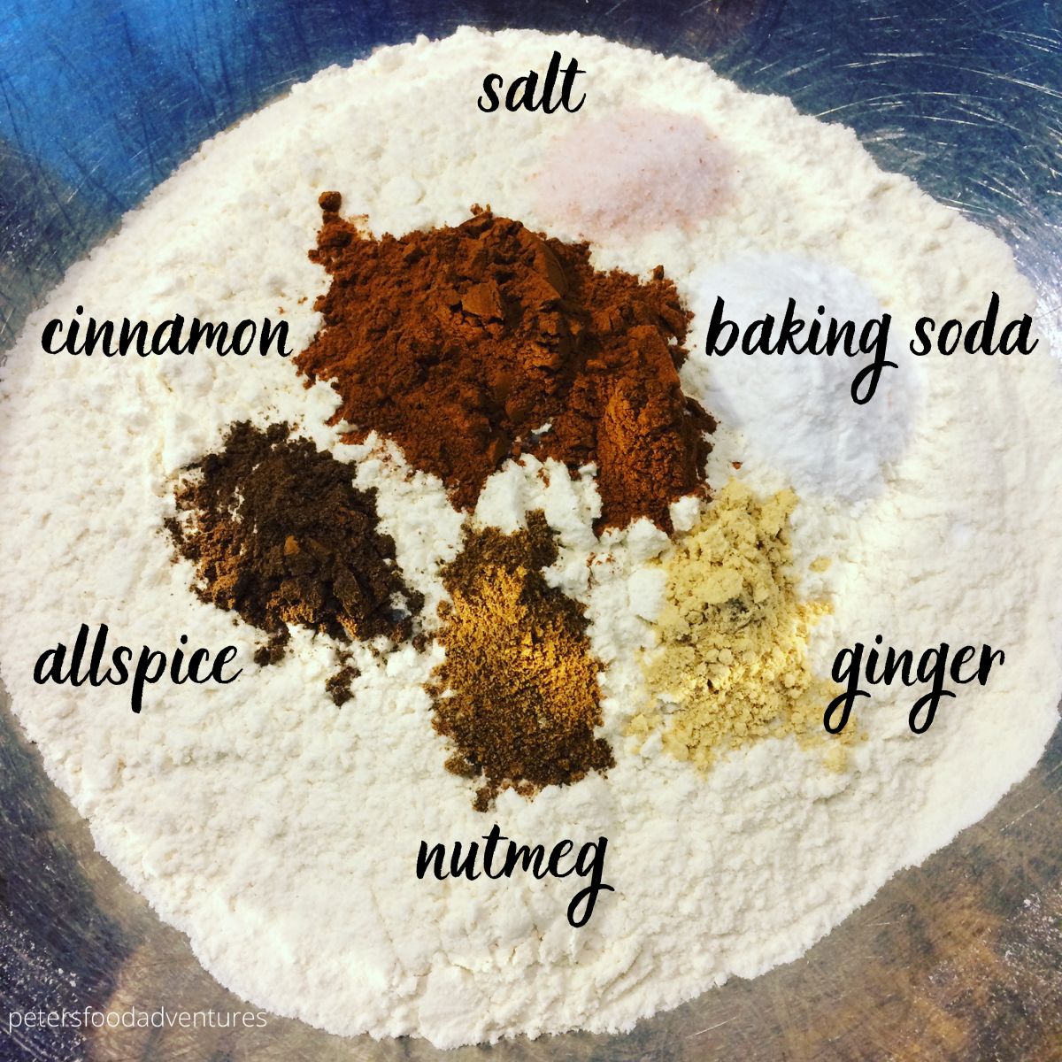 spices in cookies