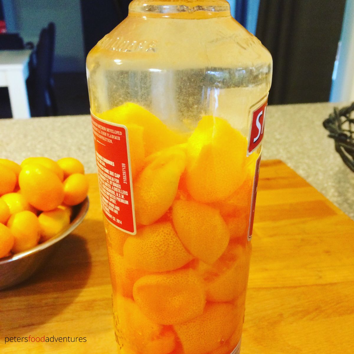 infusing kumquats