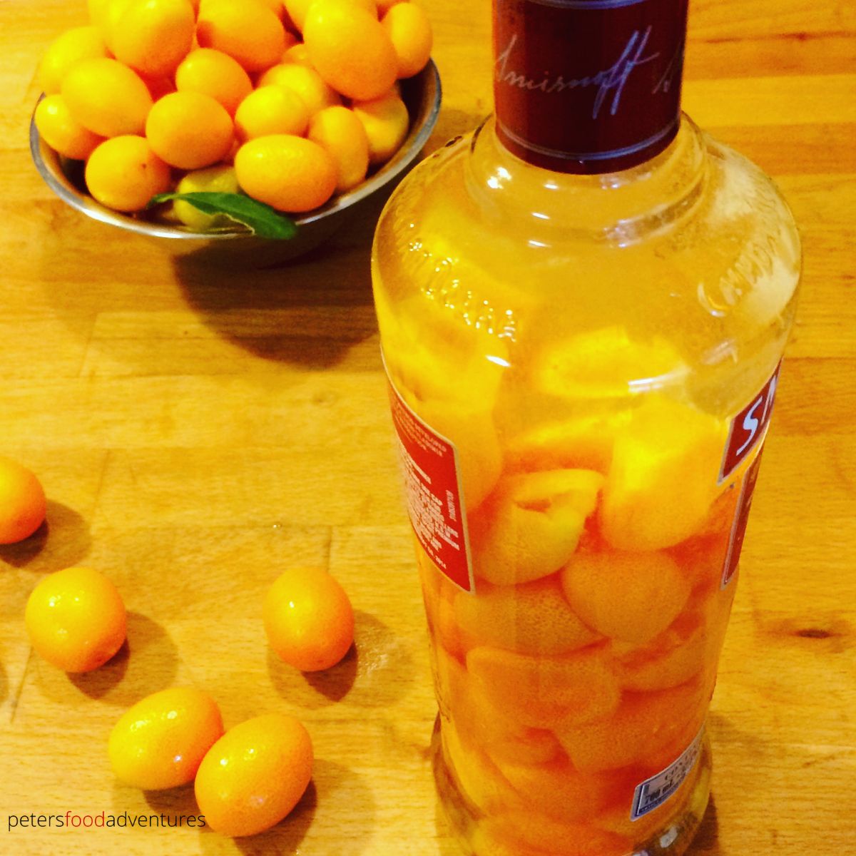 kumquats in vodka