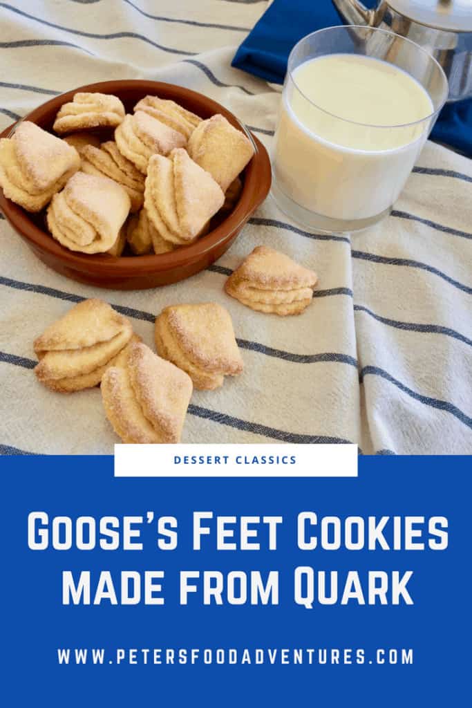 Easy and delicious Farmers Cheese Cookies, made with Tvorog, Quark or even Cottage Cheese. I love this recipe "Goose's Feet Cookies " (Гусиные Лапки) - Farmer's Cheese Cookies