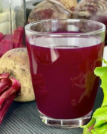 Beet Kvass is a Russian lacto-fermented probiotic drink made with beets, which people drink for their health. Full of nutrients and vitamins, and a great detox elixir! Check out the original Eastern European recipe.