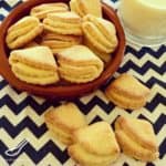 Easy and delicious Farmers Cheese Cookies, made with Tvorog, Quark or even Cottage Cheese. I love this recipe "Goose's Feet Cookies " (Гусиные Лапки) - Farmer's Cheese Cookies