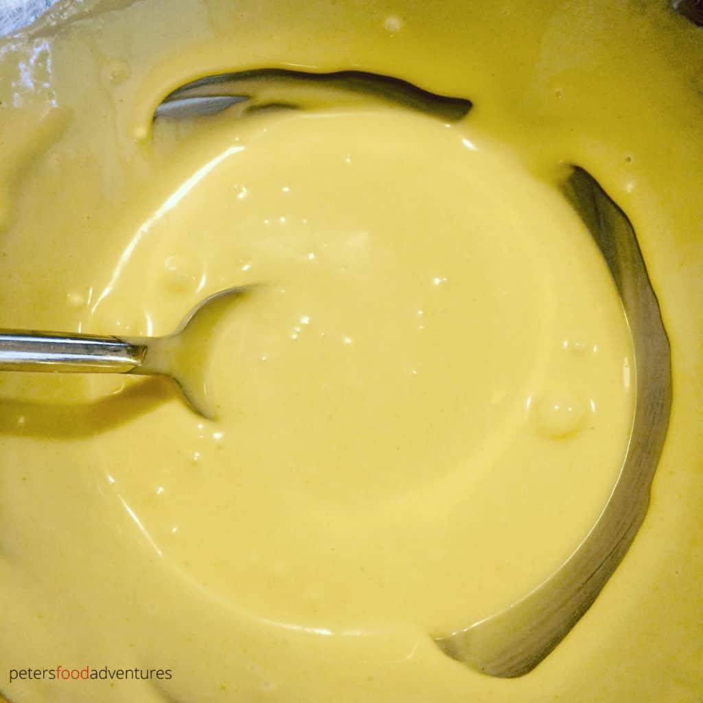 honey mustard homemade in a bowl