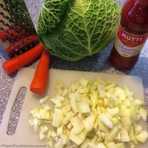 Lazy Cabbage Rolls (Ленивые Голубцы) ingredients