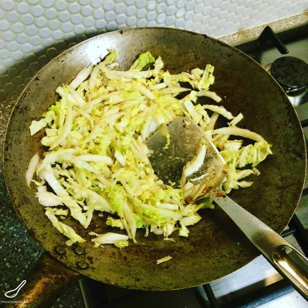 wok napa cabbage