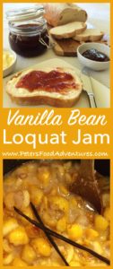 If you're lucky enough to find Loquats (Japanese Plums), you've got to try this delicious recipe - no pectin required! - Loquat Jam Recipe with Vanilla Bean (Japanese Plum Jam)