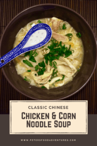 Quick, easy to make and exploding with flavour. Authentic Asian chunky chicken soup, guaranteed to warm your soul, made with rotisserie chicken - Chinese Chicken and Corn Soup