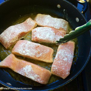 Salmon Podlivka preparation
