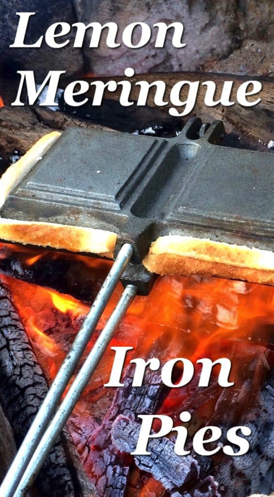 Amazing Pie Iron Recipes - Lemon Meringue and Chocolate Caramel Iron Pies