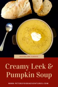 Creamy Leek and Pumpkin Soup