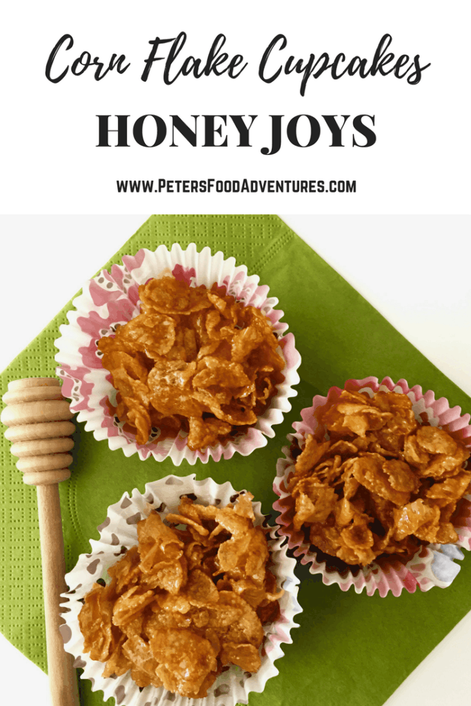 A classic Australian kids party treat made from Corn Flakes, so simple and easy to make, like Rice Krispies Squares! Australian Honey Joys Recipe