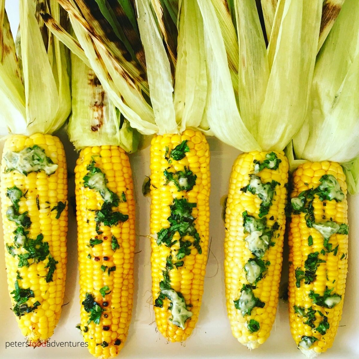 Grilled Corn Herb Butter