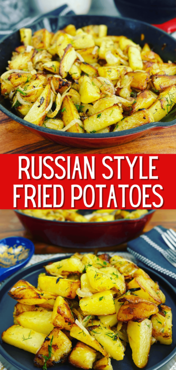 Fried Potatoes and Onions - Peter's Food Adventures