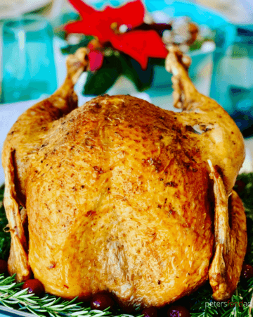 How To Deep Fry a Turkey. A faster way to make Thanksgiving Turkey. Herb butter turkey injection recipe adds flavor throughout with a tasty dry rub. A Christmas Turkey that's Crispy outside, juicy and flavorful inside. Deep Fried Turkey