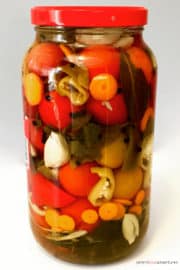 Pickled Tomatoes - Russian Style - Peter's Food Adventures