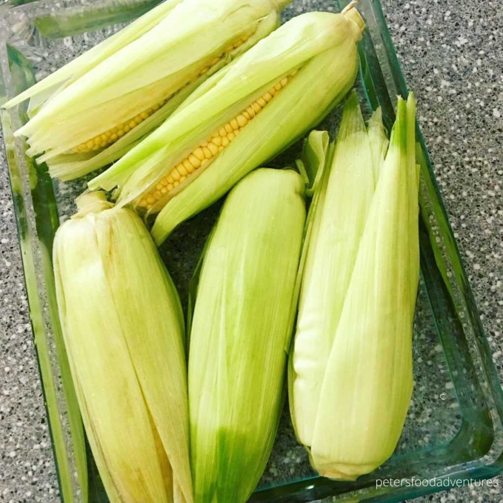 soaking corn