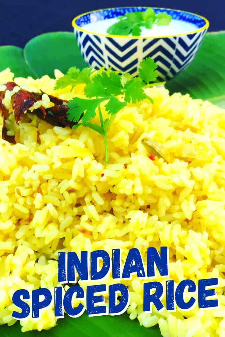 spiced rice indian pin