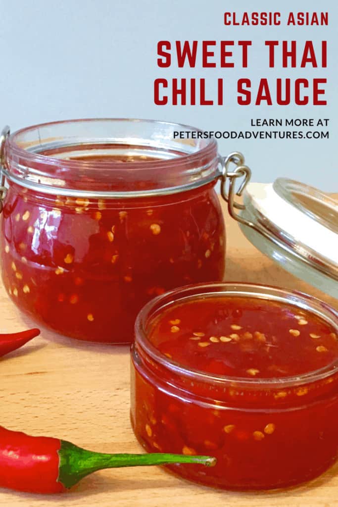 This Homemade Sweet Thai Chili Sauce has so much flavour. An exotic sauce that's sweet and spicy, a perfect dipping sauce and marinade.