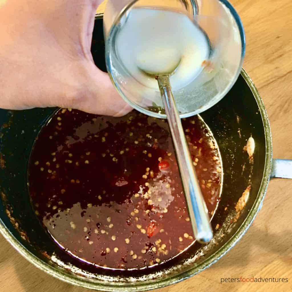 thickening thai chili sauce