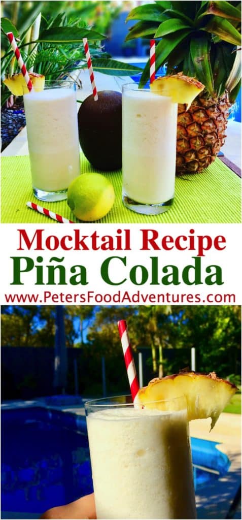 This family favorite Pina Colada recipe reminds me of summer vacation. So easy to blend fresh pineapple juice and coconut milk, Tropical memories in 5 minutes! Virgin Piña Colada Mocktail