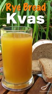 A refreshing Russian summer drink, naturally fermented from Rye bread, chemical free and delicious! Not beer, but delicious Russian Kvass Recipe (Квас)