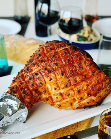 Coca-Cola Ham is fun and easy to make! A classic American recipe. We don't miss making a Christmas Ham, Thanksgiving Ham or an Easter Ham without a Coca Cola Ham on our holiday table.