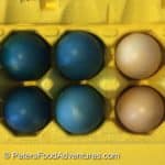 How to make colorful DIY Easter Eggs without harsh dyes or chemicals, using ingredients you already have like red cabbage, turmeric and onion peels - Naturally Dyed Easter Eggs