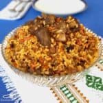 A Russian comfort food, easy to make, one pot rice recipe - Plov (Плов) or Palava