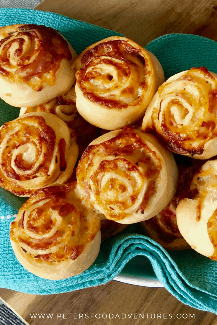Ham and Cheese Scrolls
