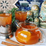 Russian Tea made from scratch, using real tea bags, oranges, lemons and spices. This delicious Orange spiced Russian tea recipe is easy to make and a winter treat - Spiced Russian Tea Recipe