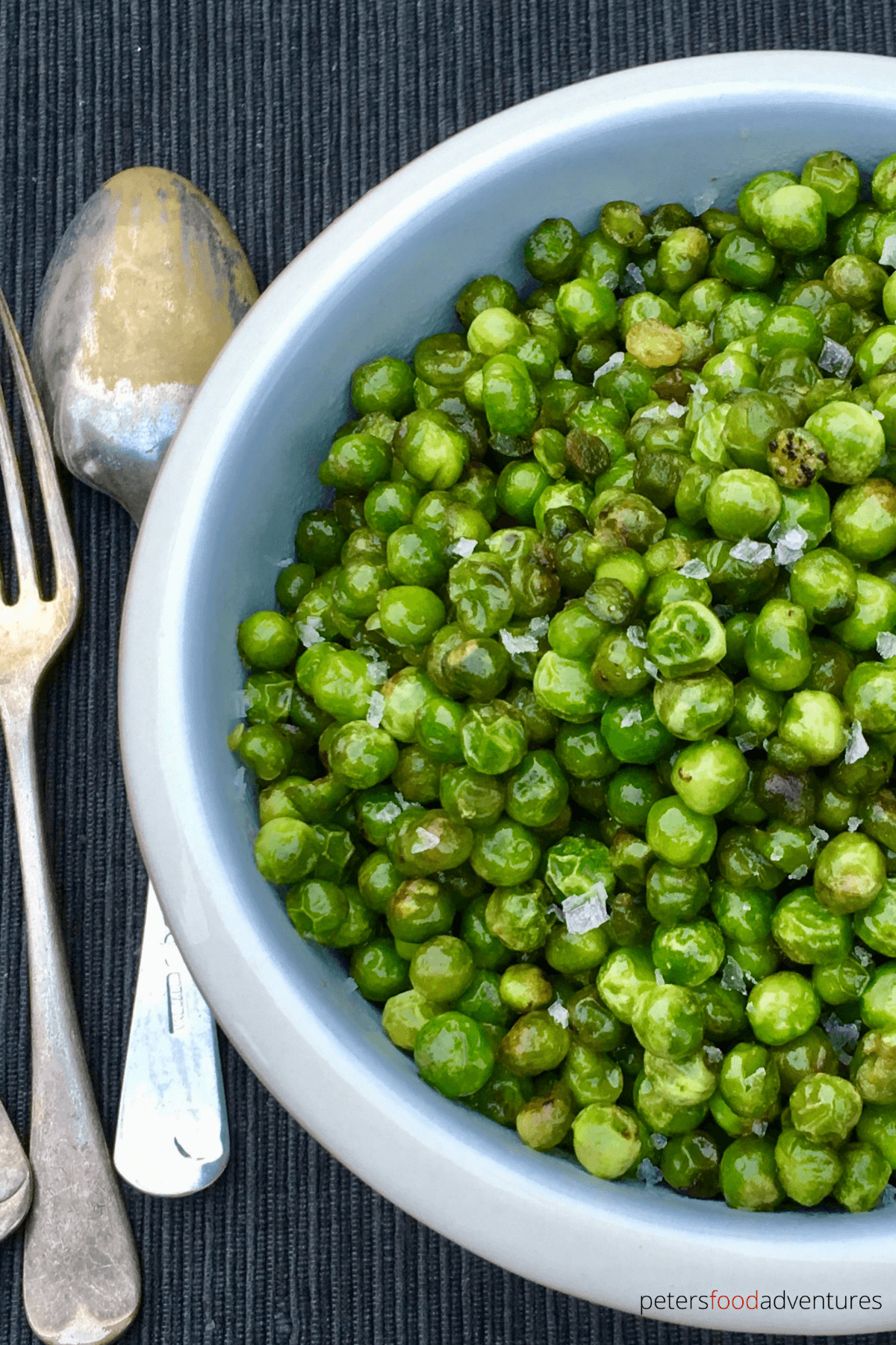 Fried Green Peas, Best Side Dish Ever! Tender Yet Crispy, Green Peas recipe, Sautéed in Butter. (Жареный зеленый горох)