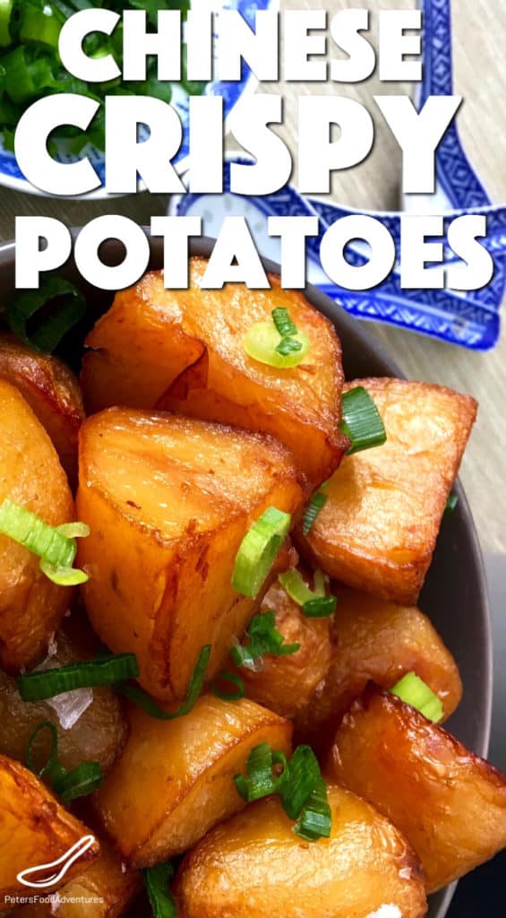asian potatoes in a bowl