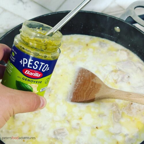 Creamy Pesto Pasta - Peter's Food Adventures
