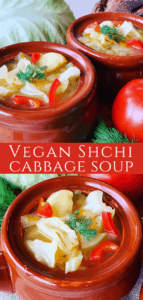Vegan Shchi Cabbage Soup