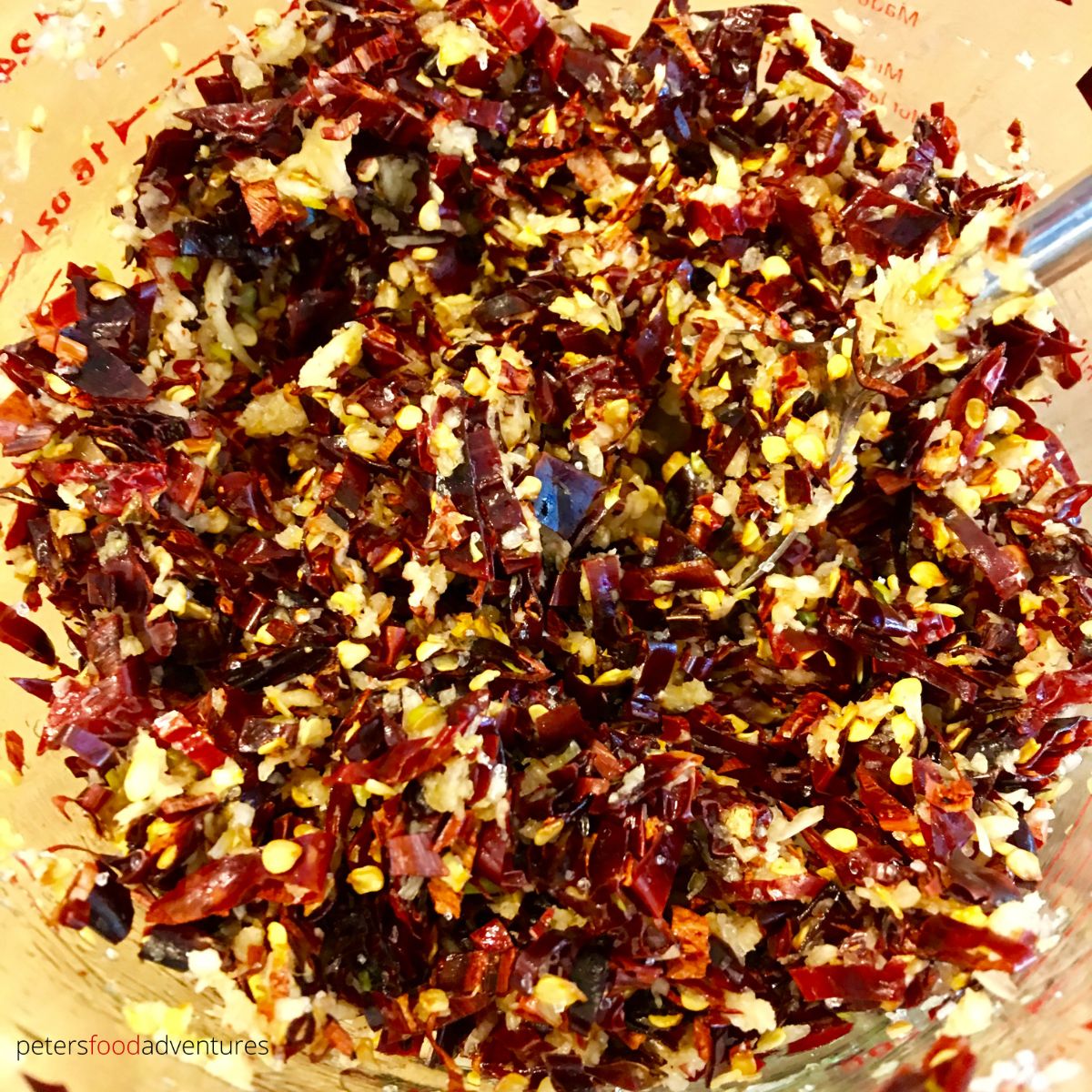 chopped dried chili peppers