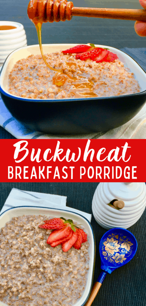 Buckwheat Porridge a breakfast kasha from Russia and Eastern Europe