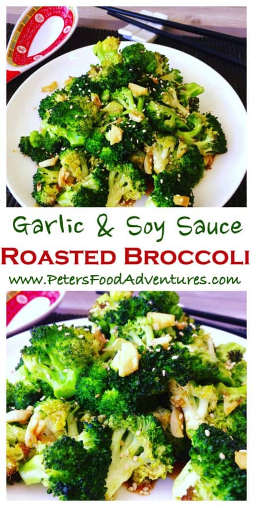 Super easy and delicious. Chinese style, oven roasted, flavourful and packed full of vitamins. The best broccoli side dish you ever had! Roasted Broccoli with Garlic and Soy Sauce