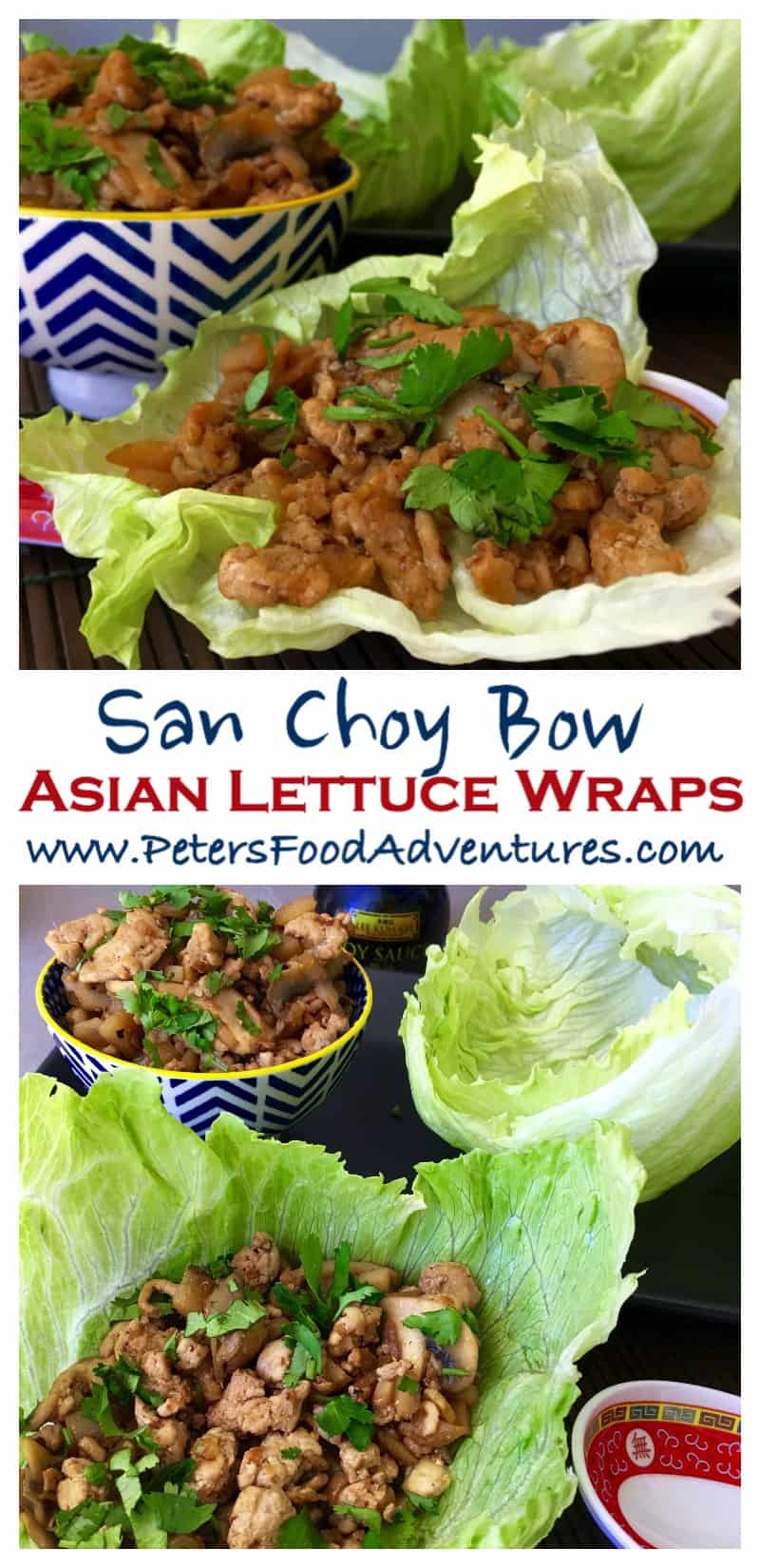 San Choy Bow - Asian Lettuce Wraps