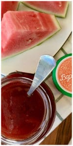 Authentic Russian Watermelon Jam without pectin, usually enjoyed with a cup of tea - Watermelon Jam (Варенье из арбуза )