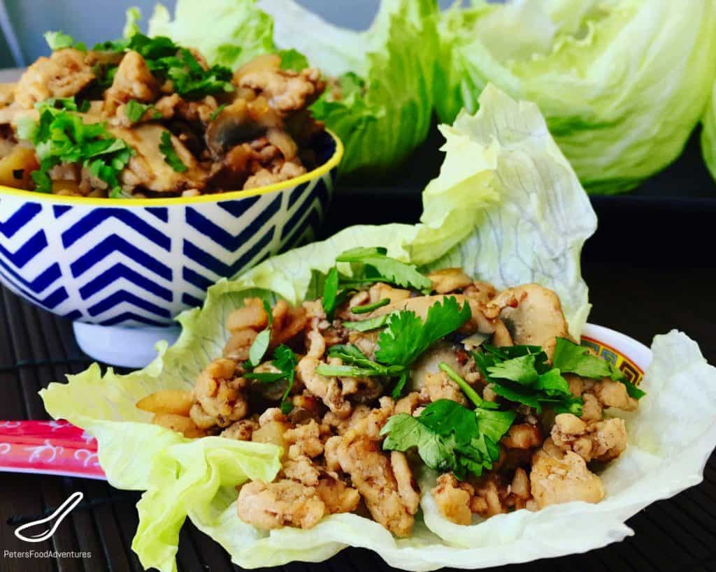 San Choy Bow meat filled lettuce cups