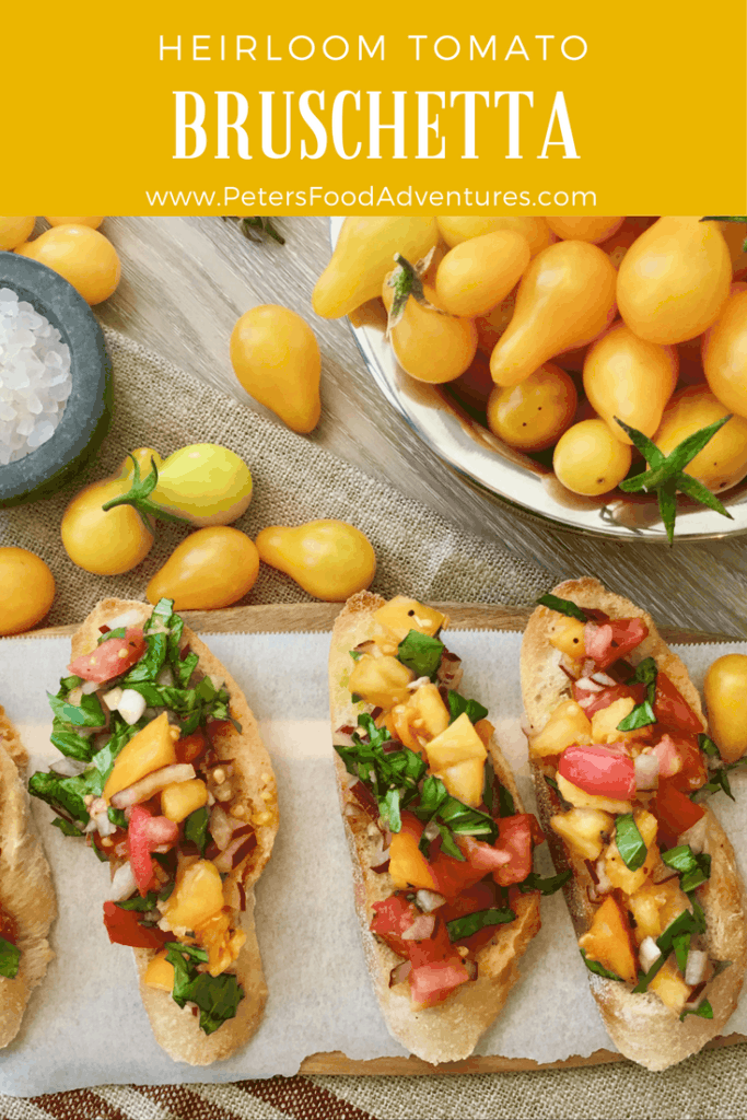 The secret to making a delicious Summer Bruschetta is to use garden fresh ripe tomatoes. It's so easy to make, jam packed with flavour from garlic, onions basil and balsamic vinegar, This is the best bruschetta I've eaten! Bruschetta with Tomato & Basil