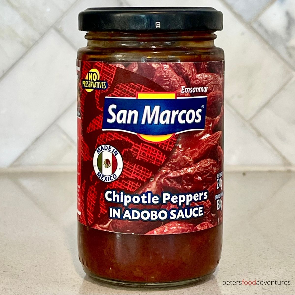 jar of chipotle adobo sauce