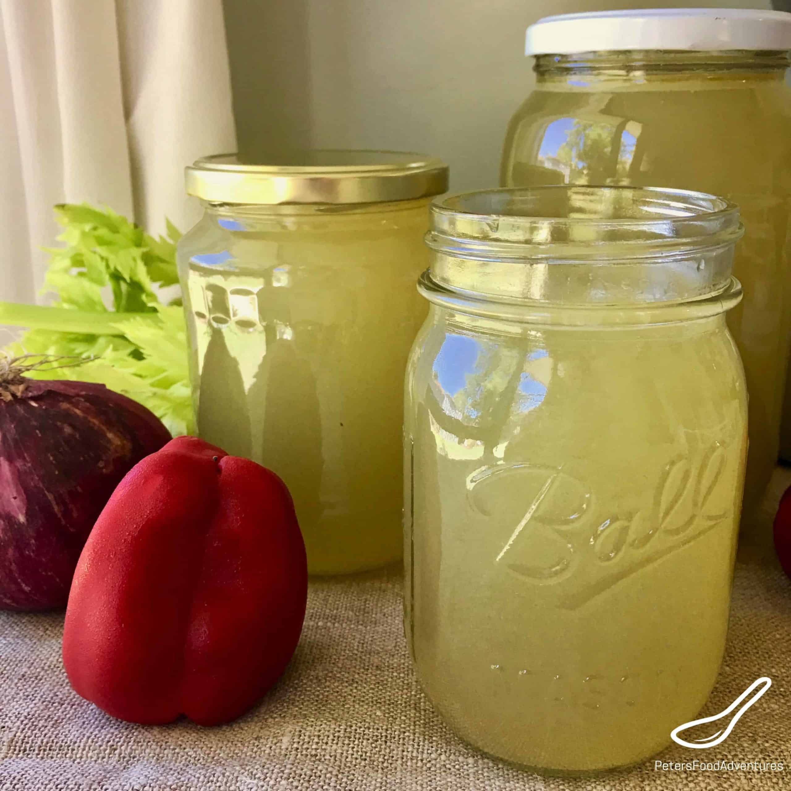 Turkey Broth made from leftover Christmas or Thanksgiving turkey. A bone broth full of nutrients, easy to freeze and full of flavor, perfect for freezing for later! Turkey Stock Using Leftover Turkey