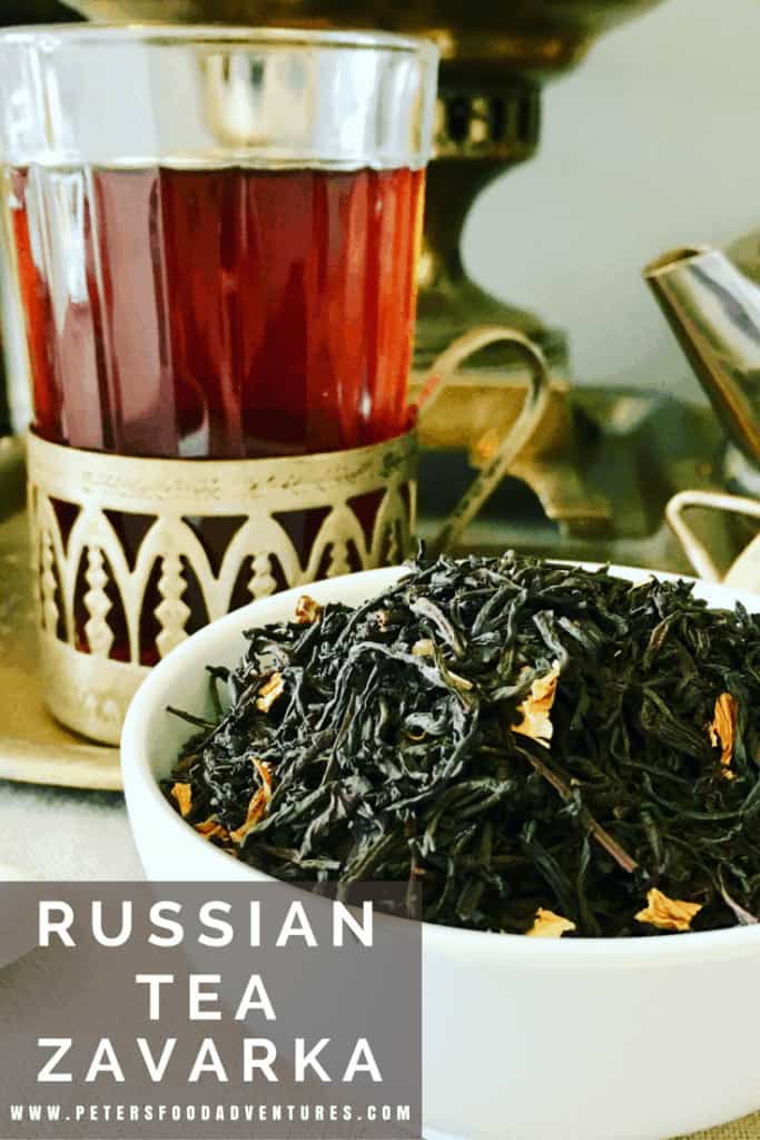 How to prepare authentic Russian Tea. Russian tea culture uses a Samovar to brew a tea concentrate. Russians know their tea and consume among the most tea in the world! Russian Tea Zavarka (заварка)